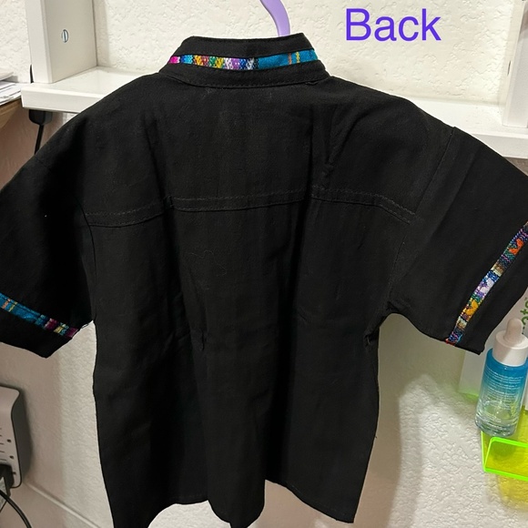 Toddler Boy's Mexican Style Shirt Size 2 - Picture 2 of 2